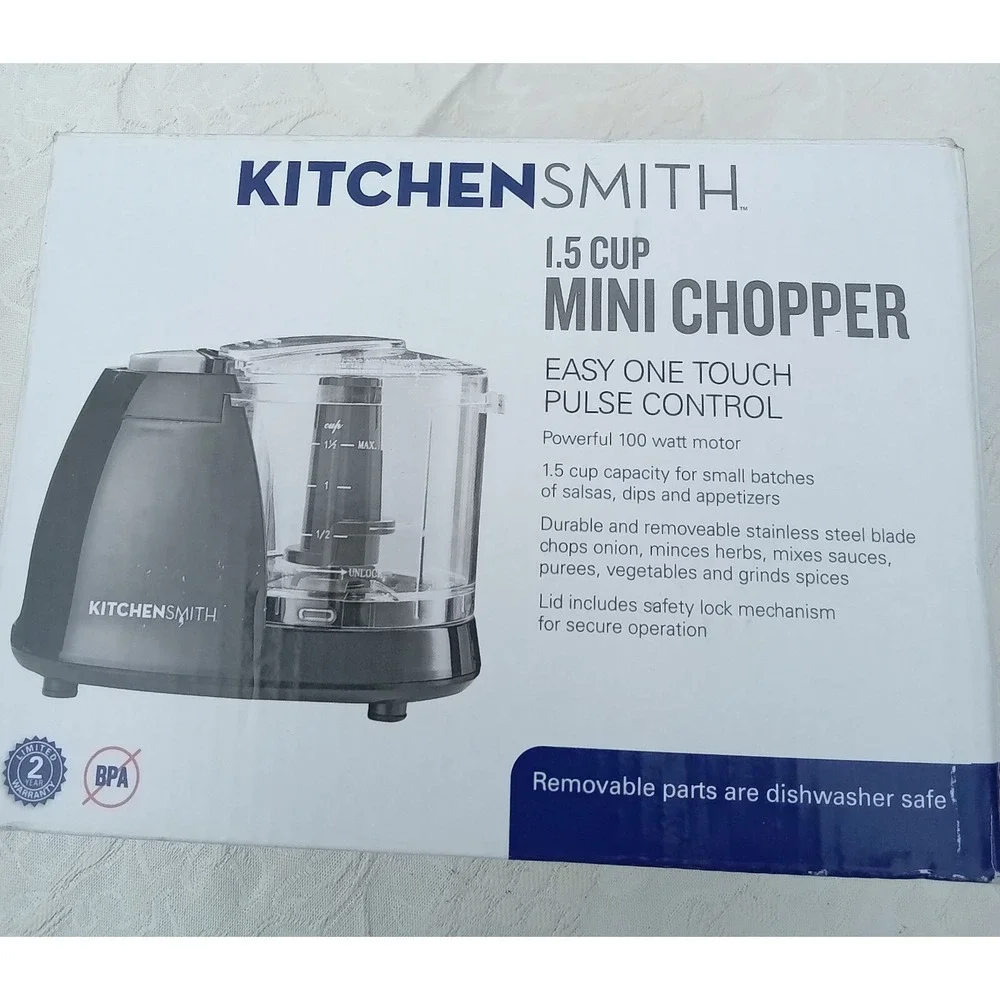 Kitchen Smith Mini Chopper New - Picture 1 of 5